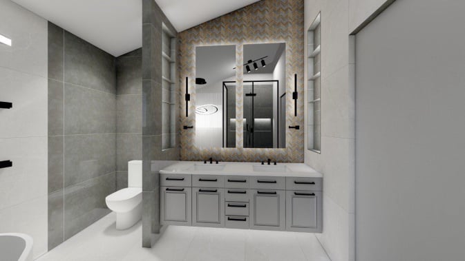 Sandi Jazmin Project - Master Bathroom - Mr. Cavalier